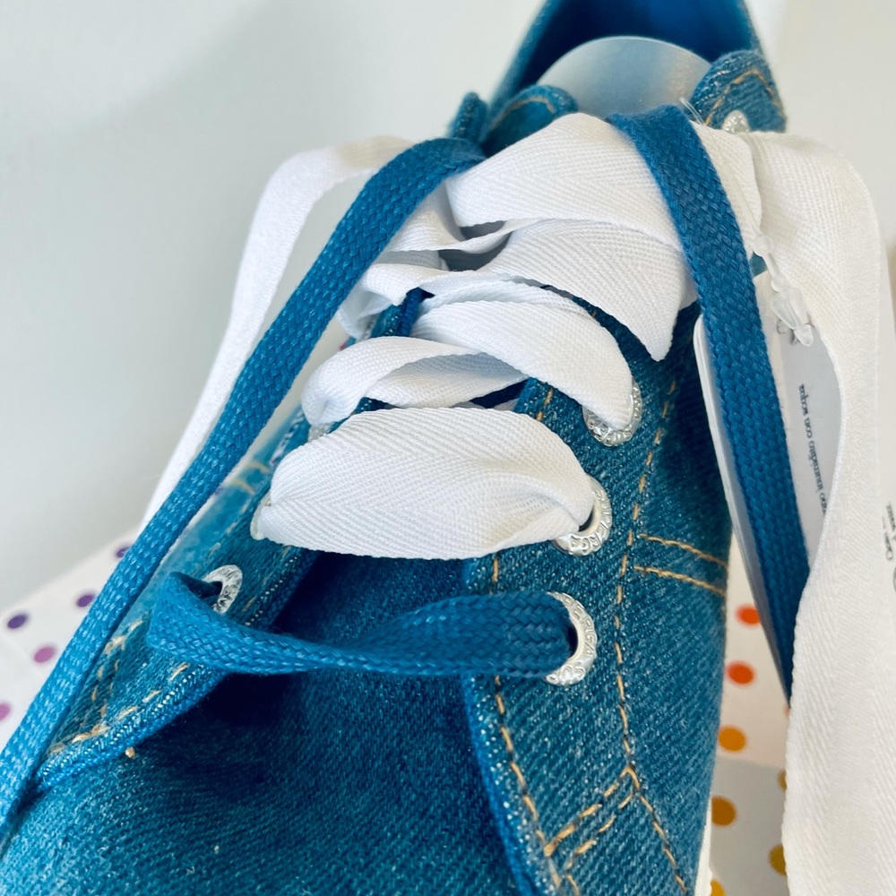 ✨HOST PICK ✨ SUPERGA  | Denim platform sneakers (NWT) - Picture 4 of 8